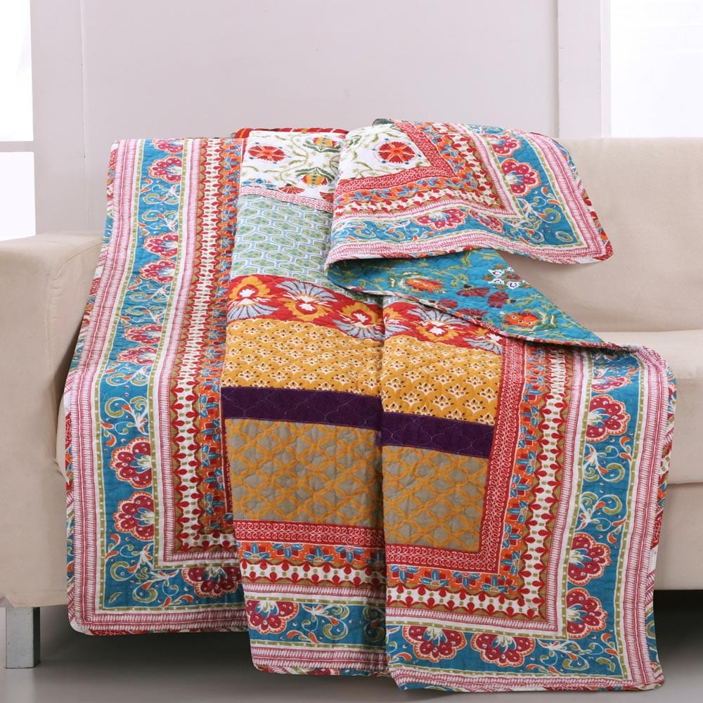 Thalia Tango Quilted Throw