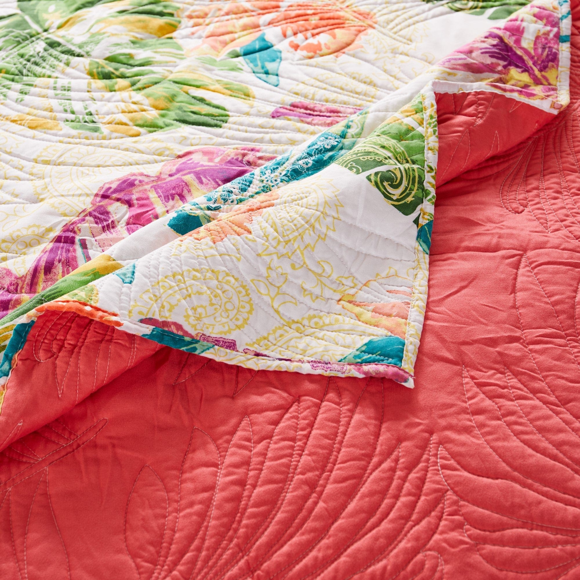 Tropics Quilted Throw