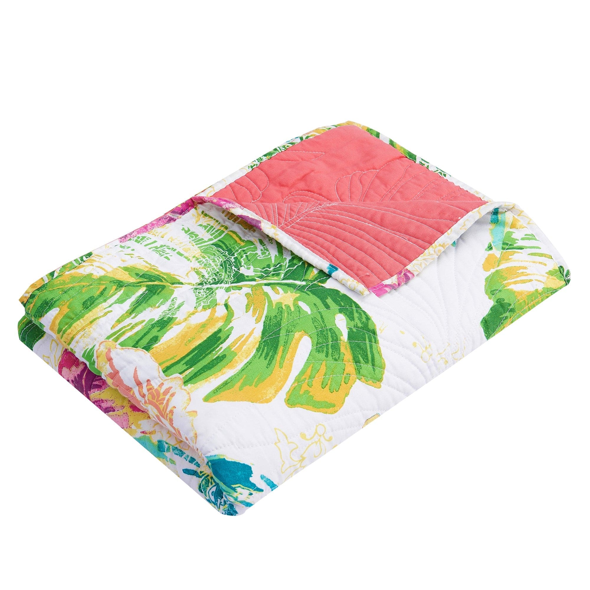 Tropics Quilted Throw