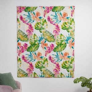 Tropics Quilted Throw