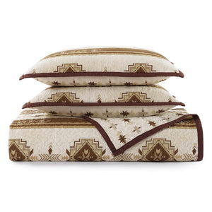 Dakota Reversible Western Quilt Set