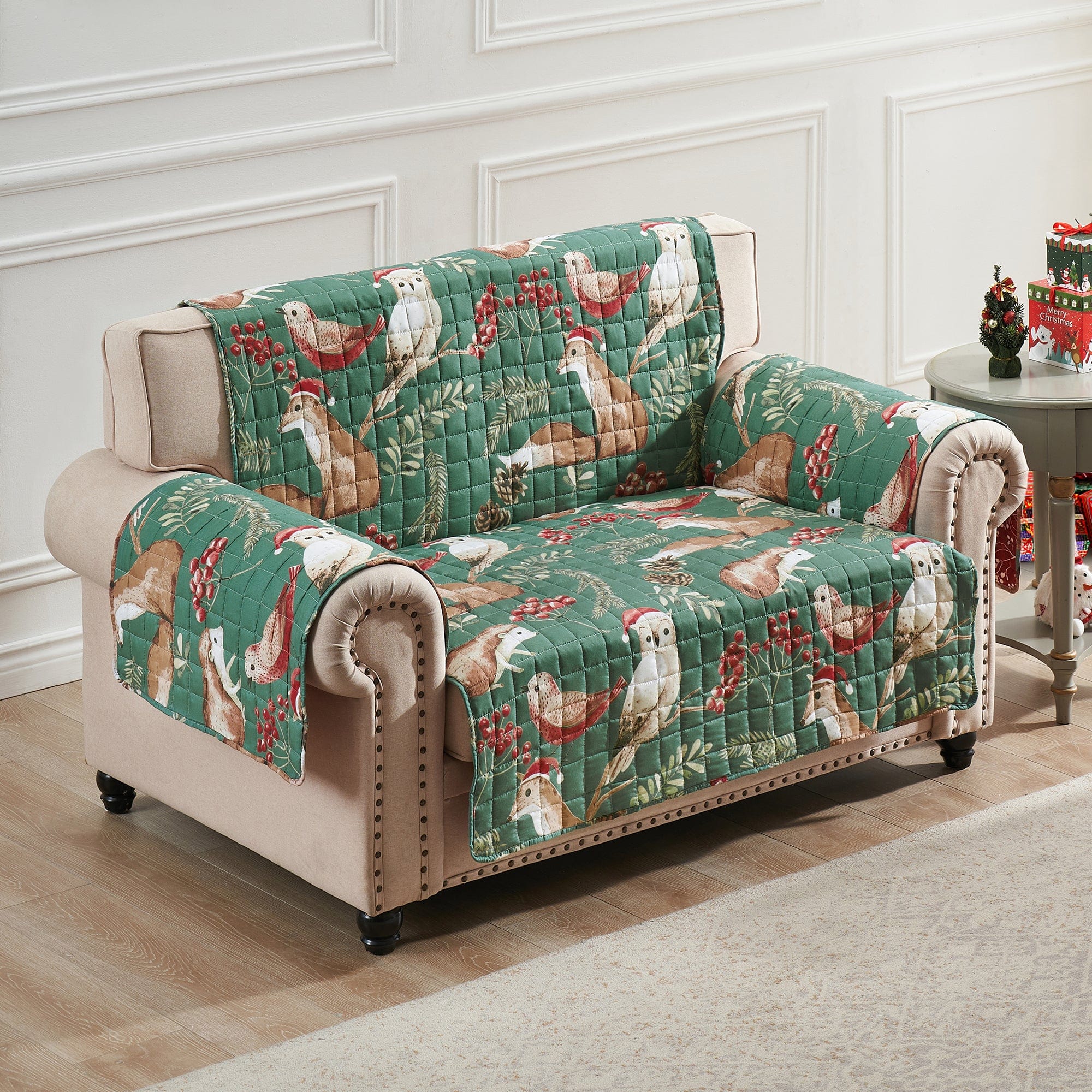 Willow Holiday Loveseat Cover