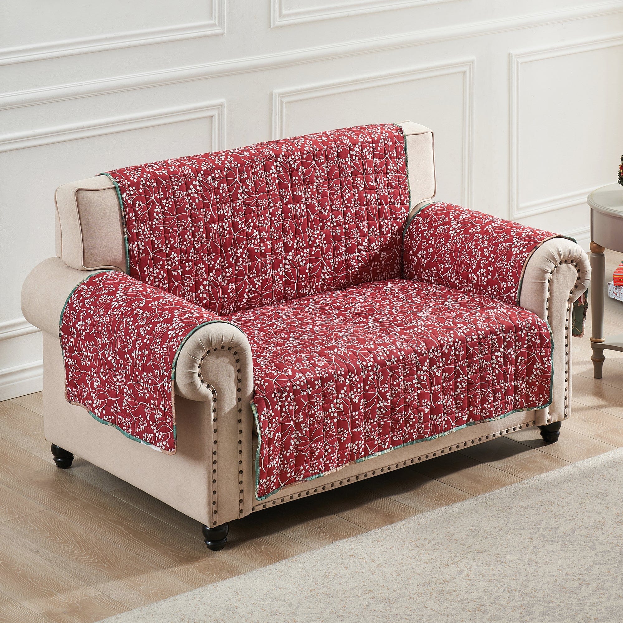 Willow Holiday Loveseat Cover