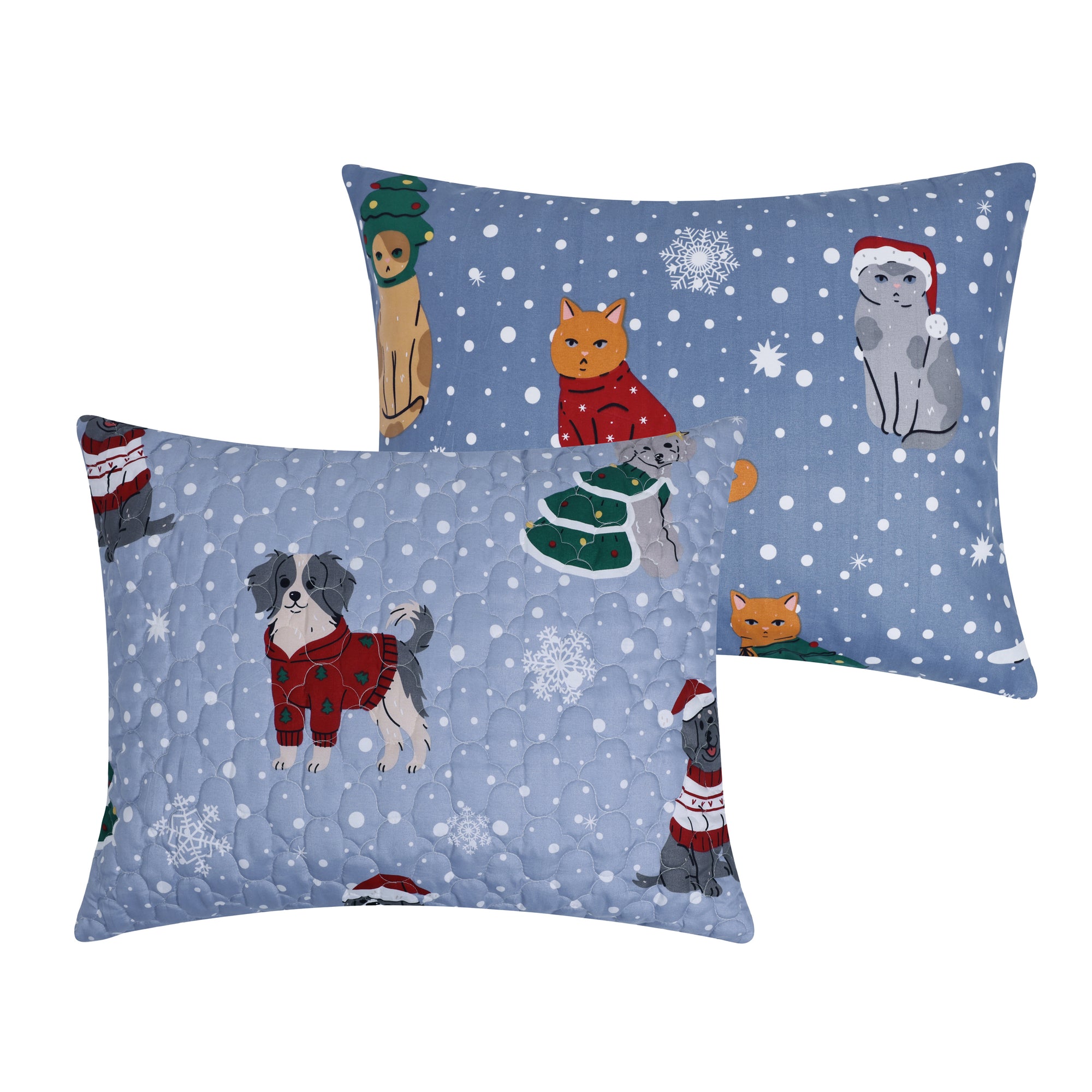 Winter Whiskers Pillow Sham