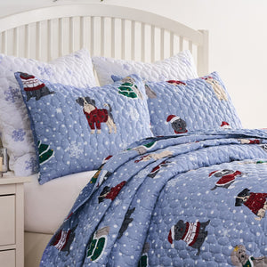 Winter Whiskers Pillow Sham