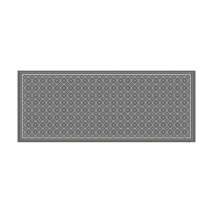 Estambul Gray Vinyl Floor Mat