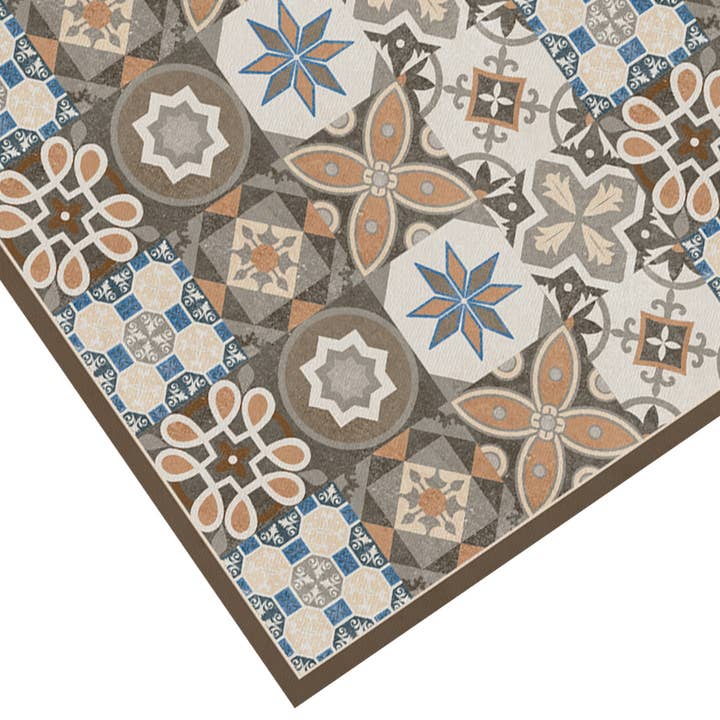 Verona Tile Vinyl Floor Mat