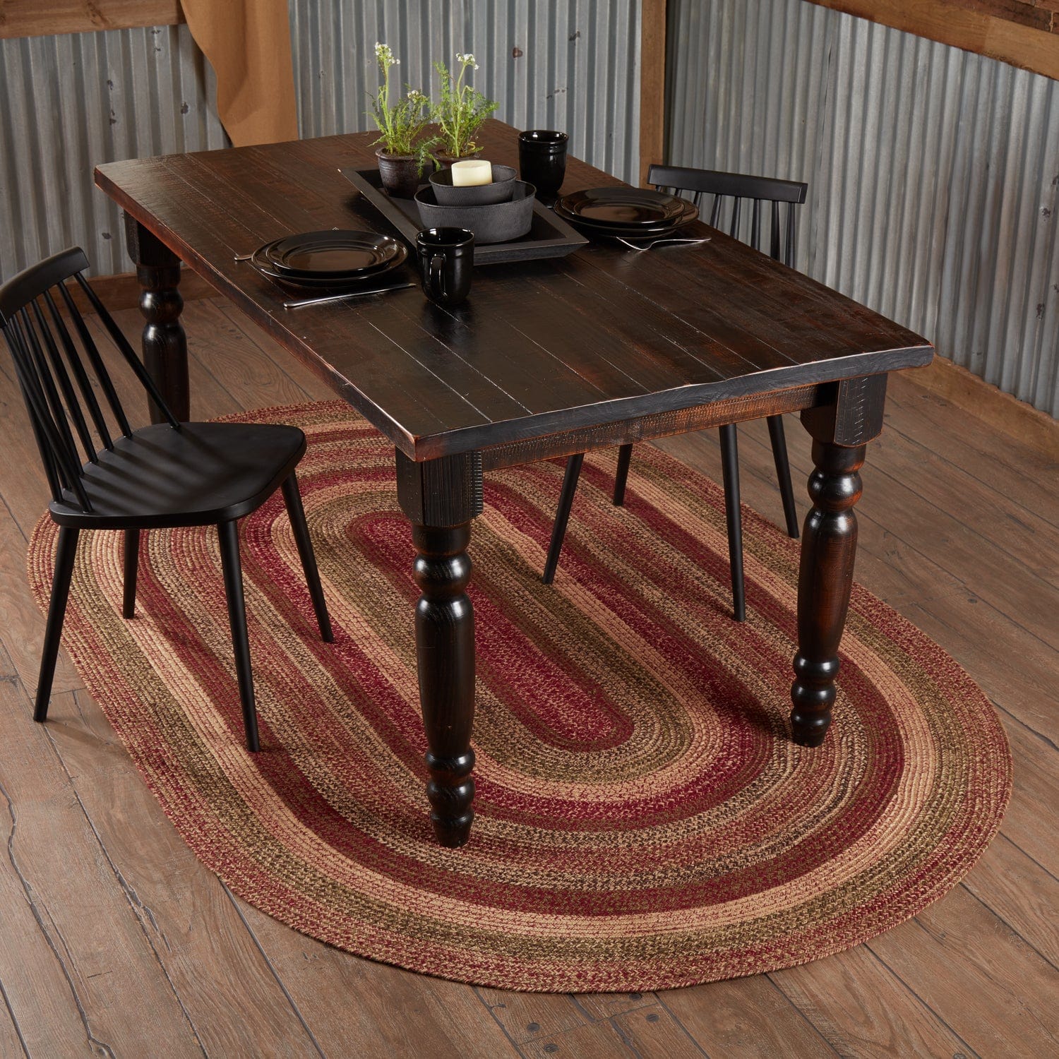 Country Look Rug Country Style Rugs - Retro Barn Country Linens