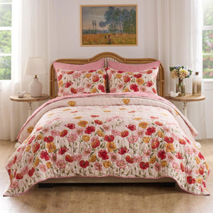 Breeze Floral Quilt Set