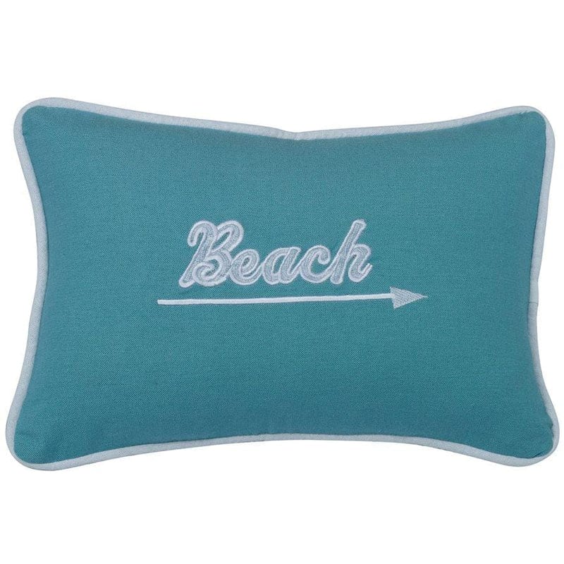 Catalina Aqua Beach Pillow