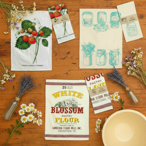 Country Tea Towel Assortment- Set of 3