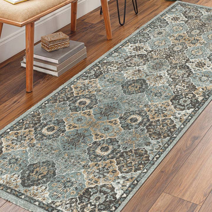Mumbai Kilim Vinyl Floor Mat
