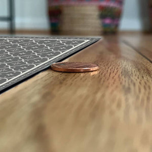 Estambul Gray Vinyl Floor Mat