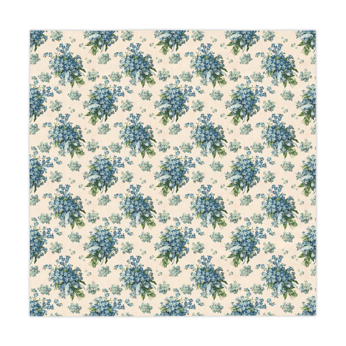 Forget Me Not Tablecloth