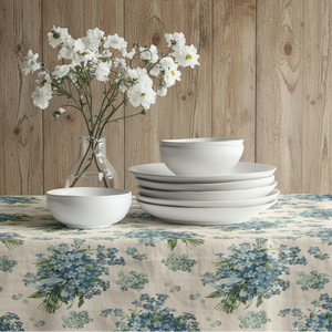 Forget Me Not Tablecloth