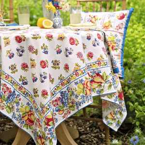Fruit Basket Tablecloth 54" x 54"