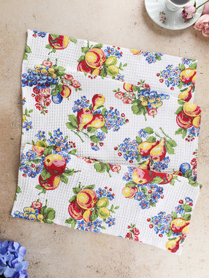 Fruit Basket Kitchen Towel Set of 2