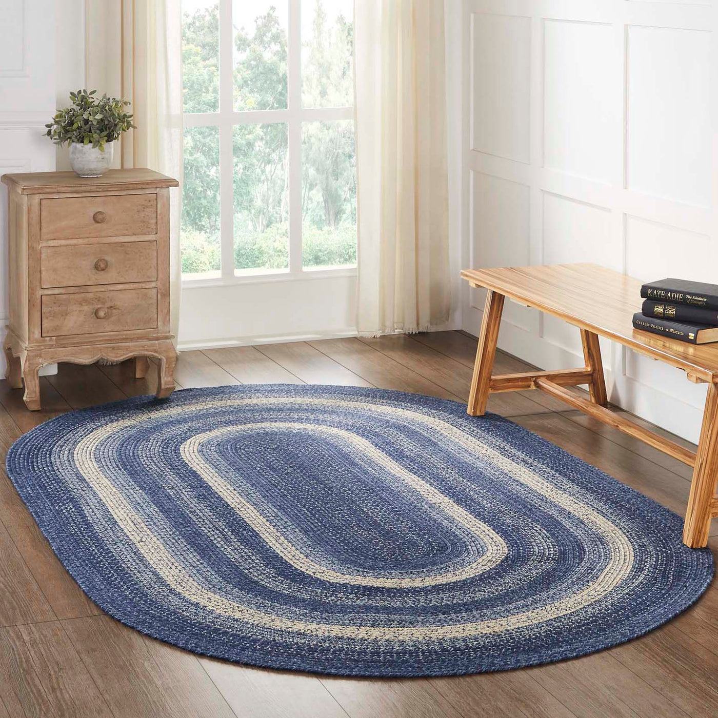 Rustic Low Profile Entry Rugs - Retro Barn Country Linens