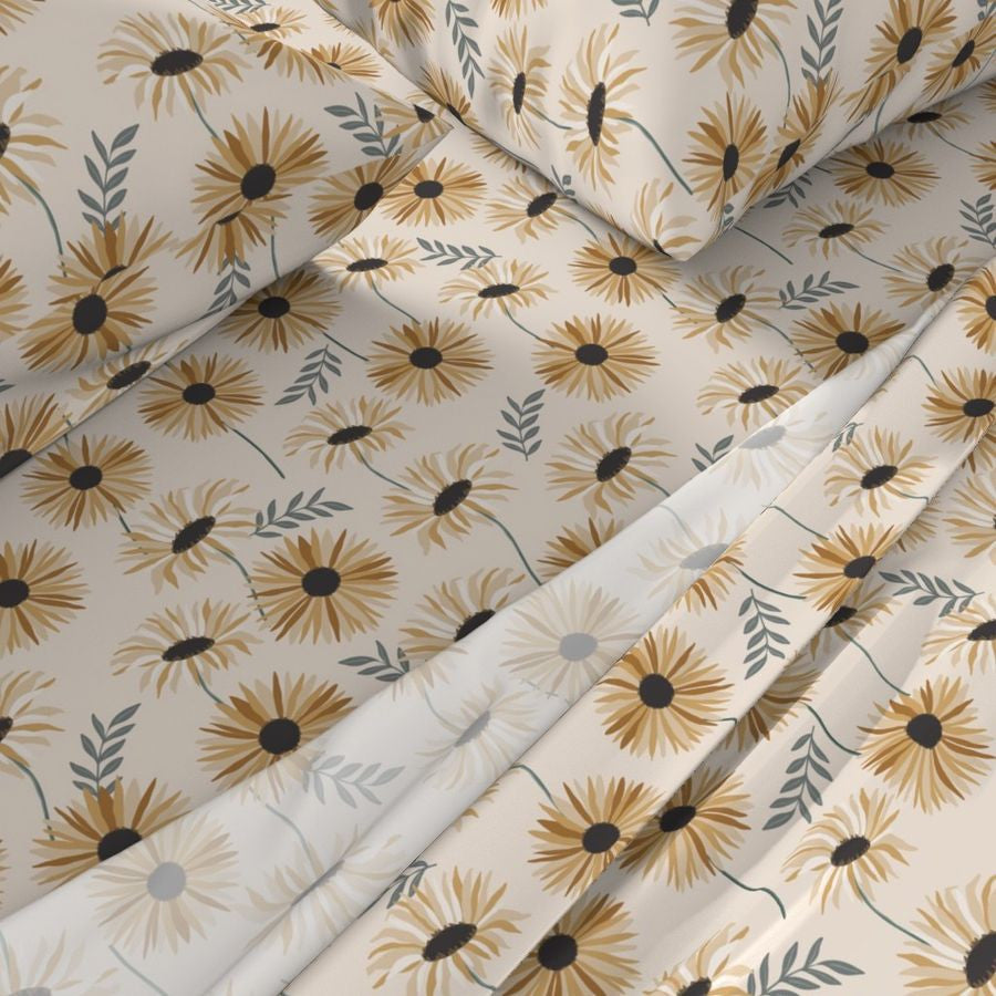 Hippie Flowers Cotton Sheet Set