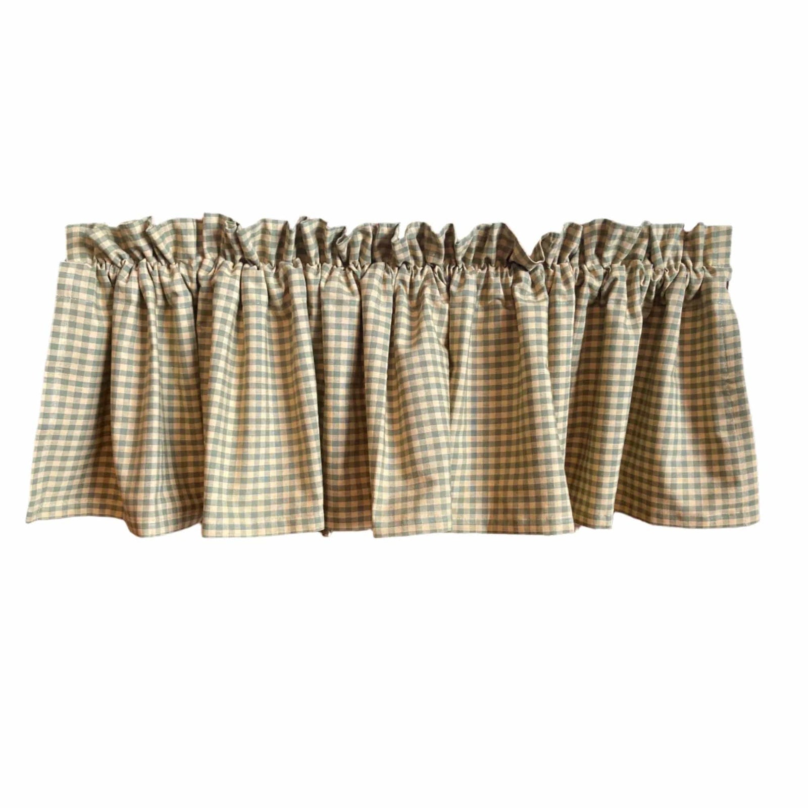 Homespun Bedskirt Test