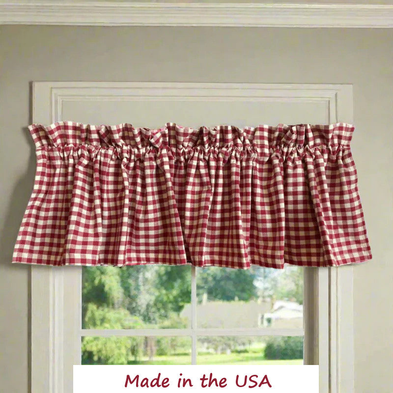 Homespun Valance- Choice of Fabrics