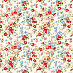 Lottie Feed Sack Print Tablecloth