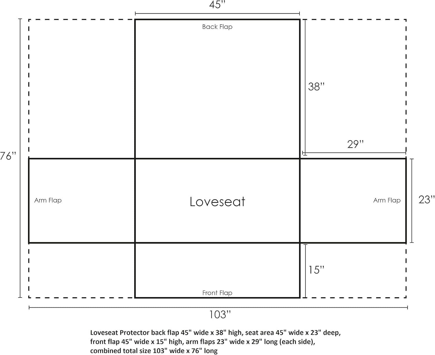 Cardinal Plaid Loveseat Cover