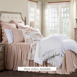 Luna Washed Linen Bedspread Set