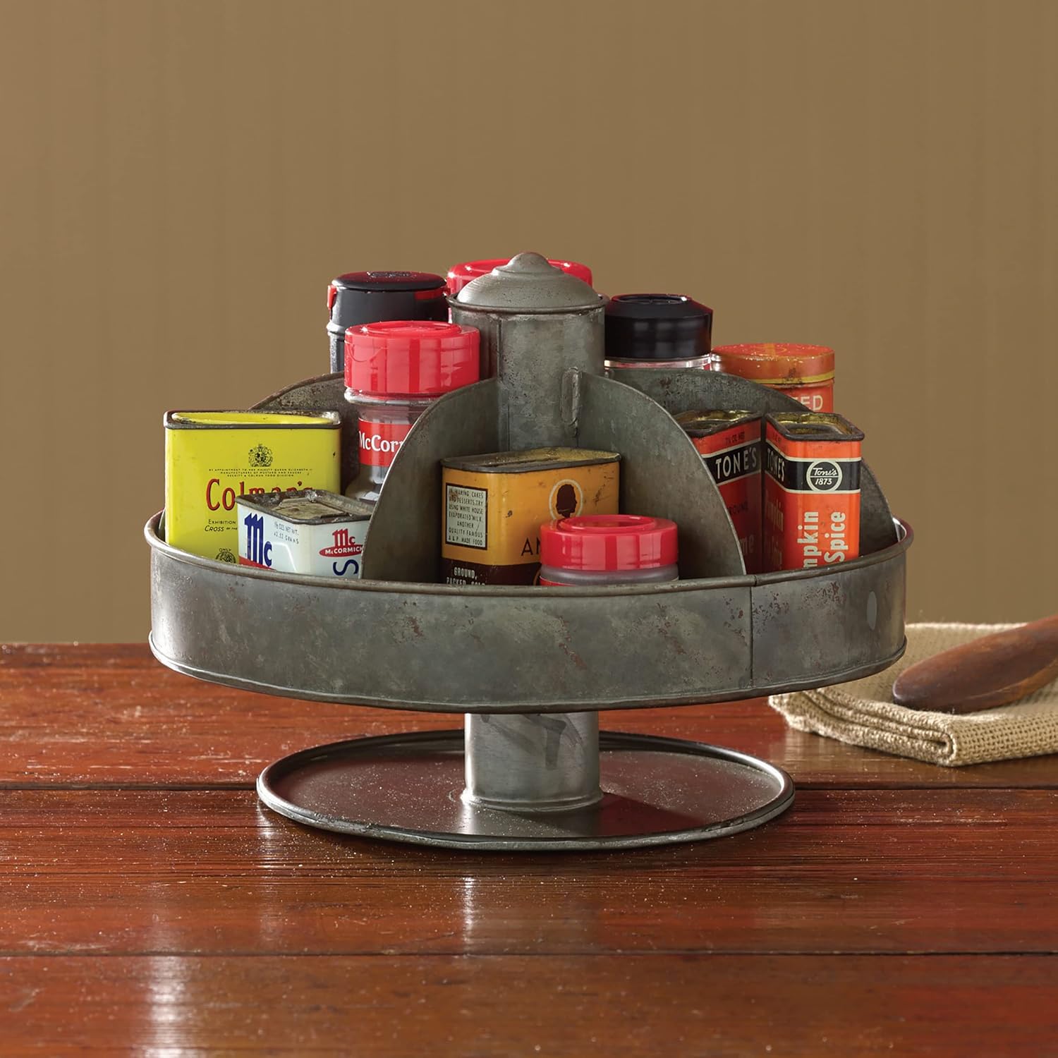 Metal Lazy Susan Organizer