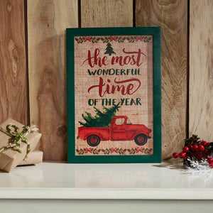 Most Wonderful Time Wall Sign