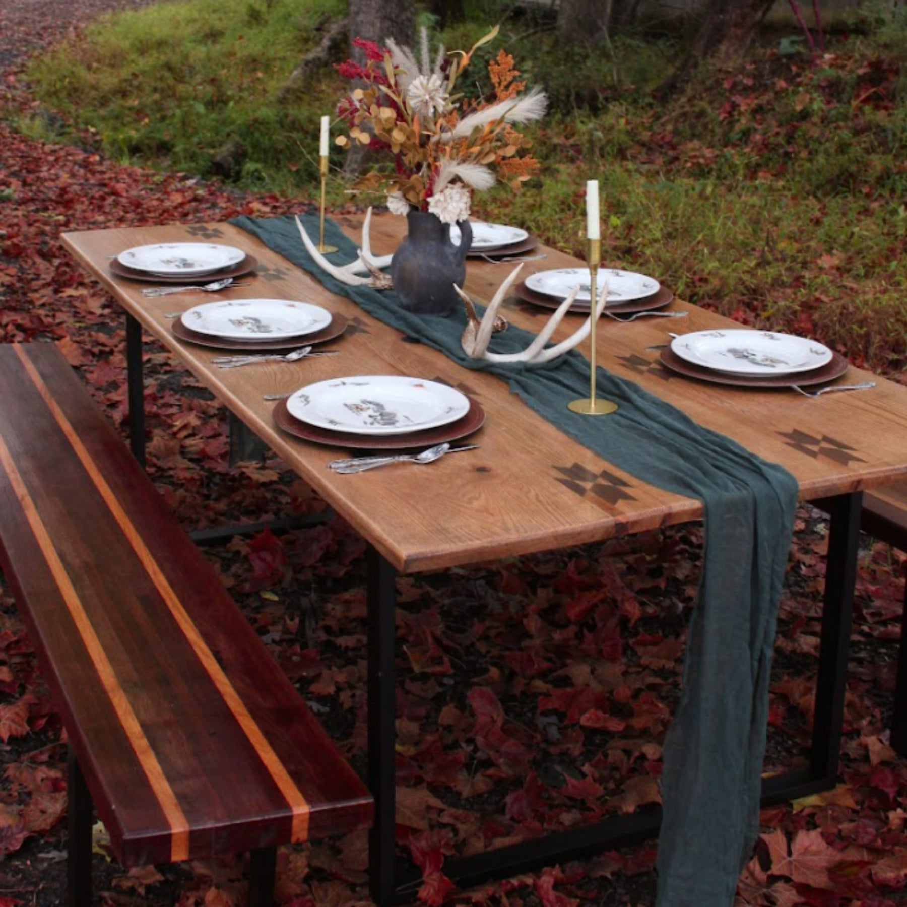 Ranch Life 16 Piece Ceramic Dinnerware Set - Multicolor