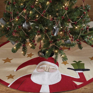 Snow Friends Santa Tree Skirt