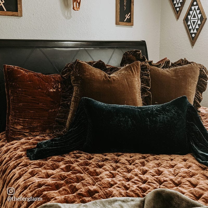 Stella Long Ruffled Pillow