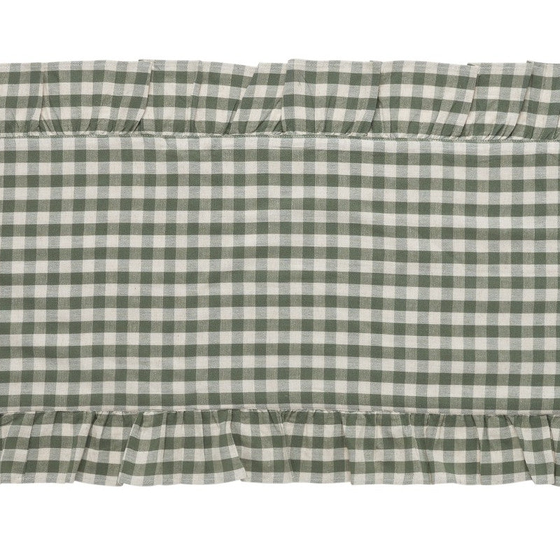 Rosehill Cottage Green Gingham Table Runner