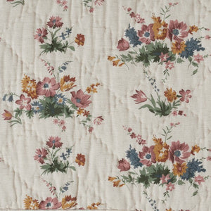 Rosehill Cottage Floral Print Daybed Quilt Set- 5 Piece