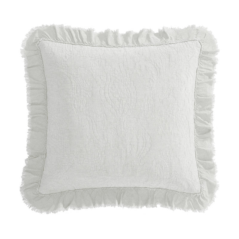 Sadie White Stonewashed Euro Sham