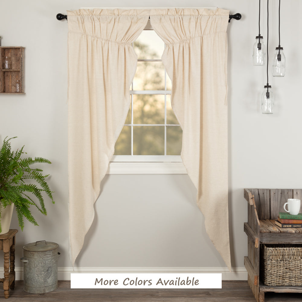 Simple Life Flax Long Prairie Curtain
