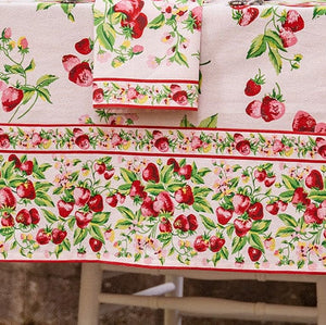 Strawberry Basket Sorbet Tablecloth