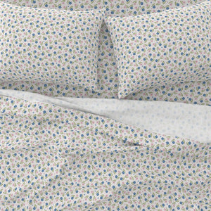 Tossed Flower Cotton Sheet Set