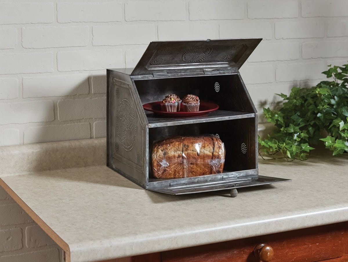 Star Metal Bread Box