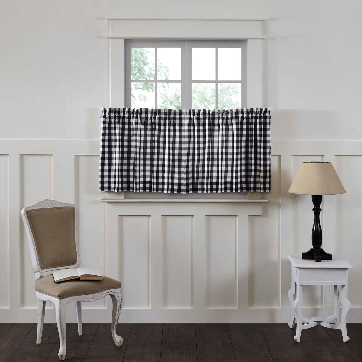 Annie Buffalo Check Tier Set - Black