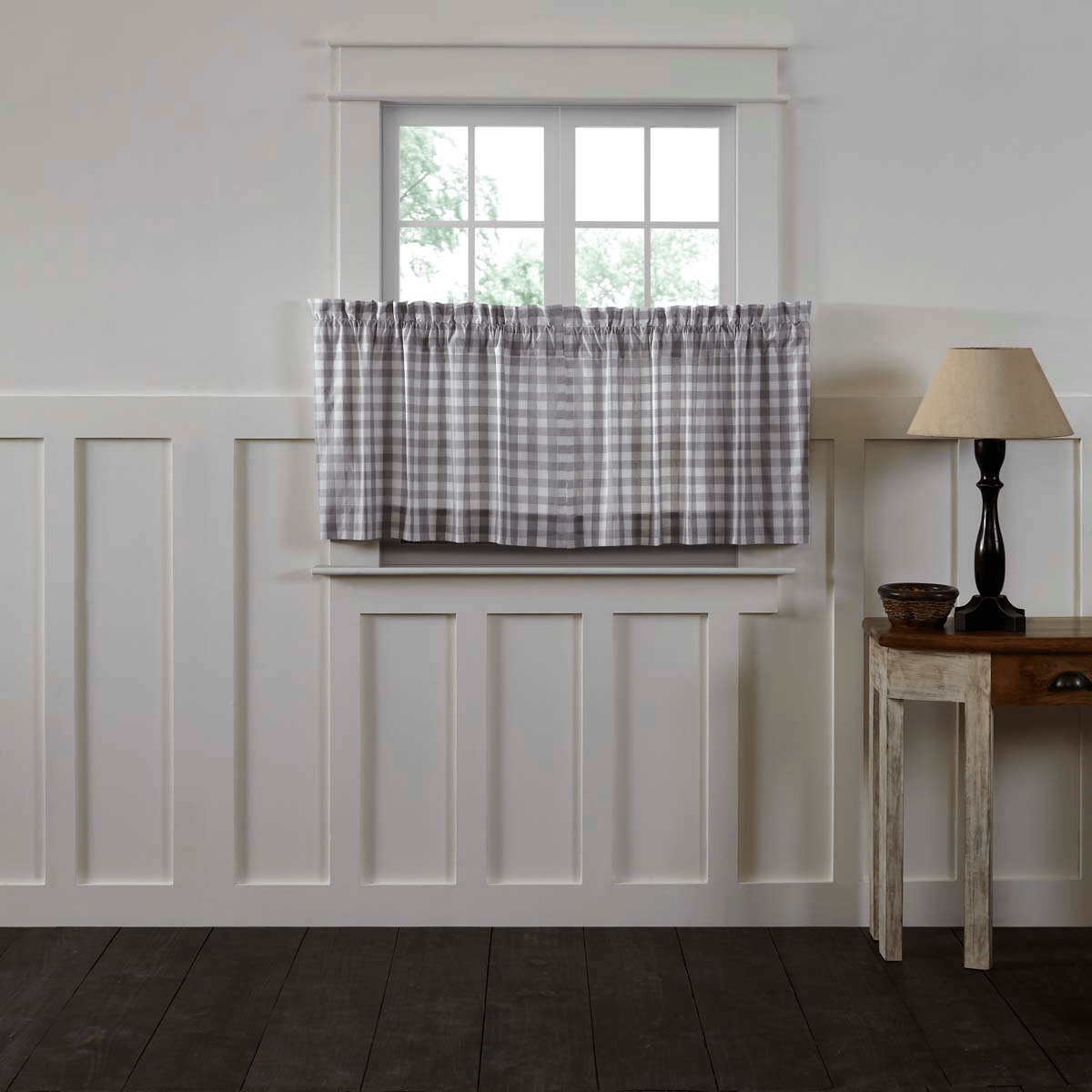 Annie Buffalo Check Tier Set - Grey