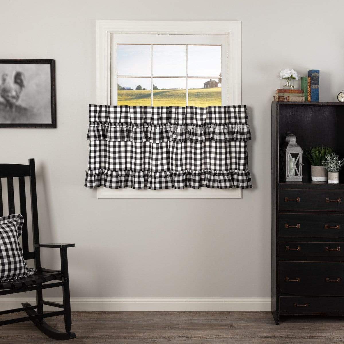 Annie Buffalo Check Ruffled Tier Set
