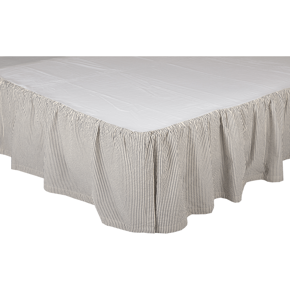 Hatteras Ticking Stripe Bedskirt 16"