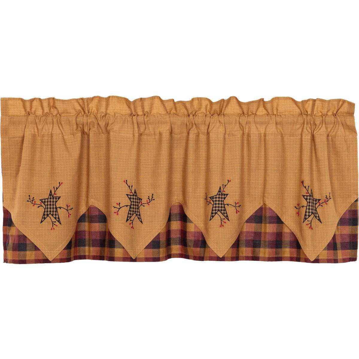 Heritage Farms Layered Valance