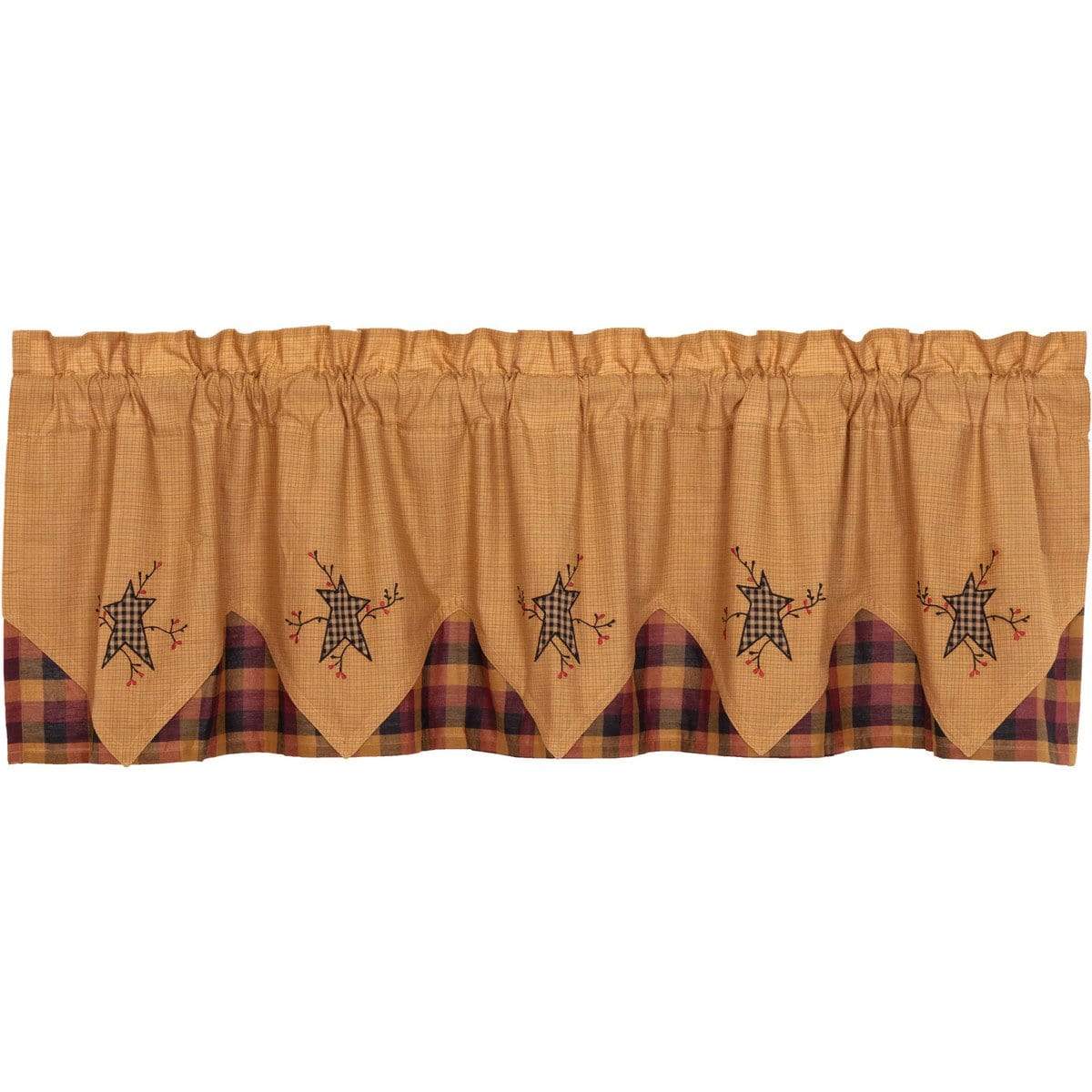 Heritage Farms Layered Valance