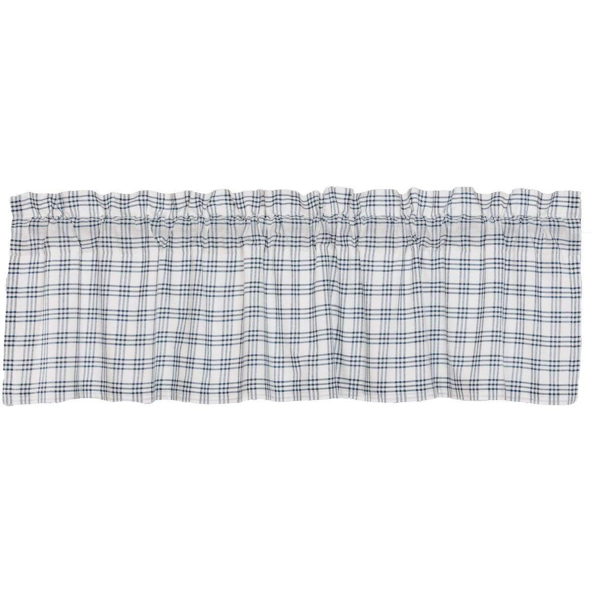 Sawyer Mill Blue Plaid Valance