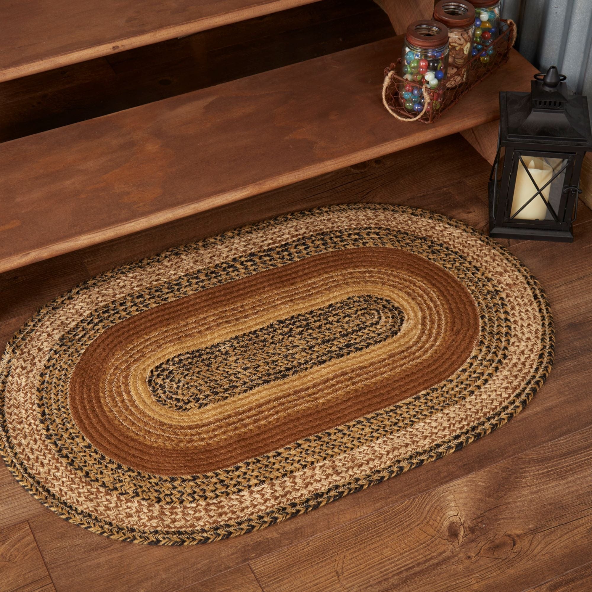 Kettle Grove Oval Braided Rug