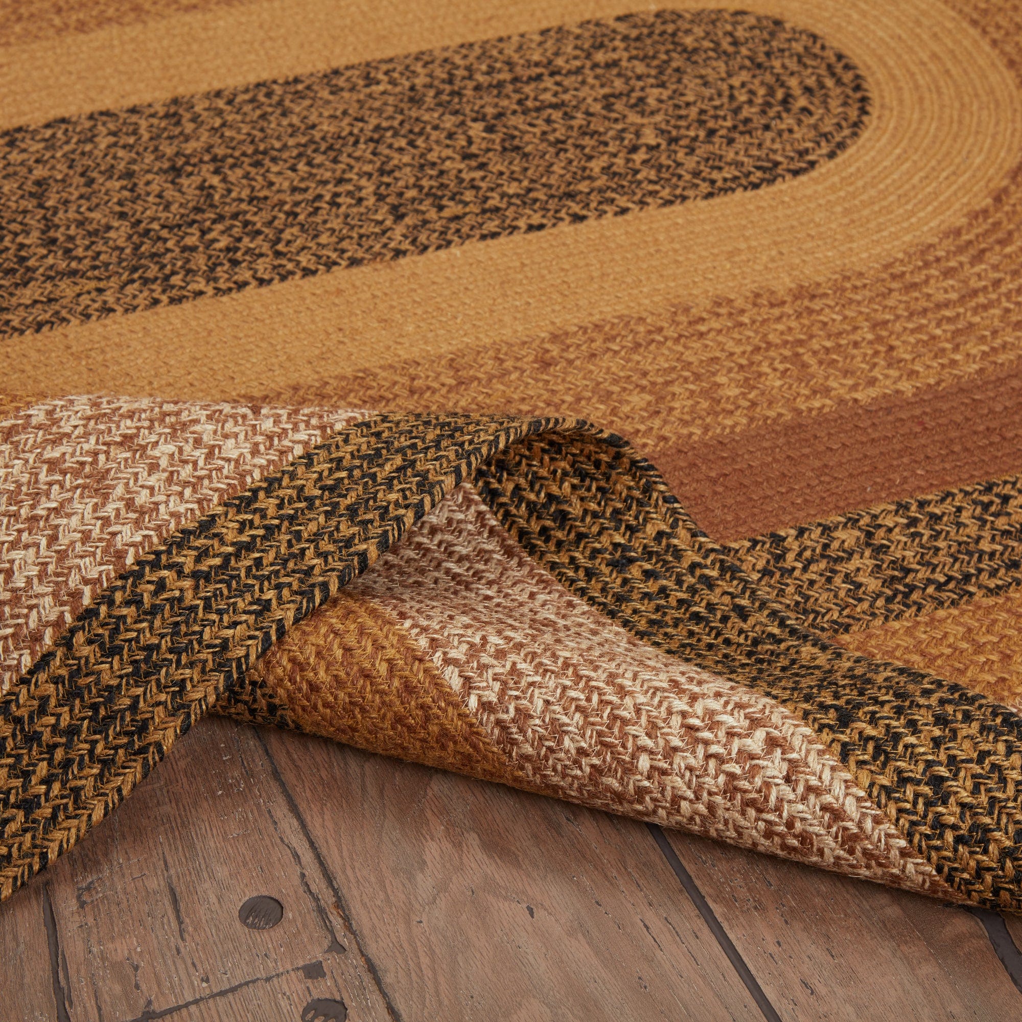 Kettle Grove Oval Braided Rug