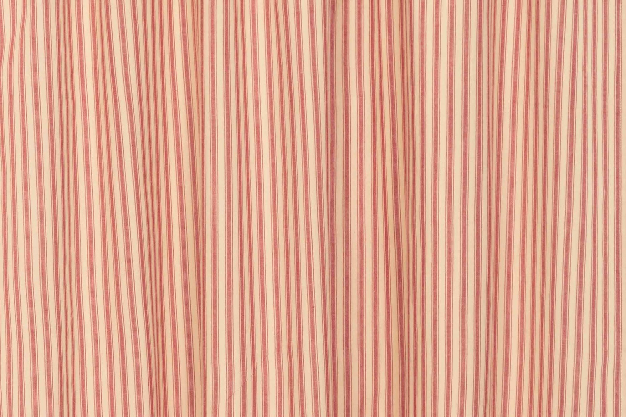 Sawyer Mill Red Ticking Stripe Quilted Coverlet